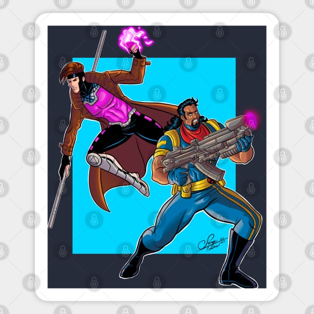 Gambit and Bishop Magnet by sergetowers80